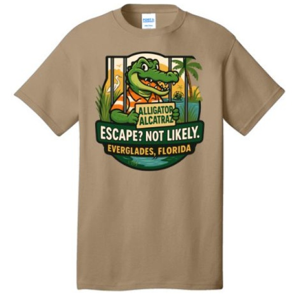 Alligator Alcatraz T-Shirt #1 - Image 4